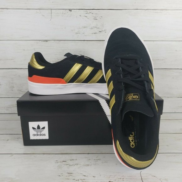 Adidas Busenitz Vulc II Black Athletic Skate Shoe - Picture 4 of 11